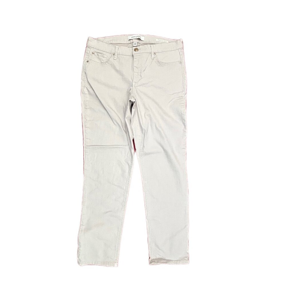 Vintage America Weekend Crop Women's size 14 Light Wash Lilac Purple Denim Jeans